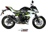  Tobă finală MIVV GP Pro pentru Kawasaki Ninja 125 / Z125 (2019-2024), oțel inoxidabil negru (00.73.K.048.LXBP)