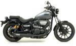 Arrow Exhaust Tobă finală ARROW Rebel pentru Yamaha XV (Bolt) 950 R 2014-2016, Oțel închis (Dark) (AR-74502RBN)