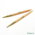 KnitPro Basix Birch - cserélhető fa körkötőtű fej - 7mm