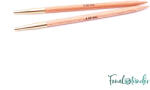 KnitPro Basix Birch - cserélhető fa körkötőtű fej - 5mm