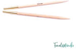 KnitPro Basix Birch - cserélhető fa körkötőtű fej - 4.5mm