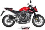  Tobă finală MIVV GP Pro pentru Honda CB 500 Hornet / CBR 500 R (2024-2025), oțel inoxidabil negru (00.73.H.093.LXBP)