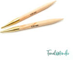 KnitPro Basix Birch - cserélhető fa körkötőtű fej - 8mm