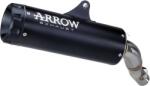 Arrow Exhaust Tobă finală ARROW Rebel pentru Honda CMX 500 Rebel 2017-2024, Oțel închis (Dark) (AR-74504RBN)