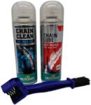 Set Întreținere Lanț Moto - Perie, Degresant Motorex, Lubrifiant Chainlube Off Road (332221-SET)