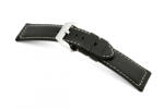 Rios Firenze Panerai Fekete óraszíj - 24mm / M/L - 115/75mm