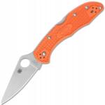 Spyderco C11FPOR Delica 4 Lightweight Flat Ground zsebkés 7, 5 cm, Satin (C11FPOR)