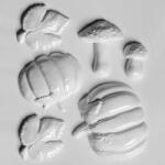 ArtExport Hobbyművész műanyag öntőforma - tökös, 6 db