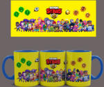  Brawl Stars karakterek bögre (Kék)
