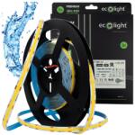 ECOLight Cob Led szalag 24V fürdőszobába 480 Led 9W/m 6000K Hideg fehér 1125lm IP67 5m (EC61123)