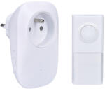 Solight Vezeték nélküli csengő 230V 250m Solight 1L71 elektromos aljzattal (1L71)