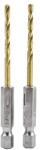 RICHMANN Burghiu pentru metal, titanat, set 2 buc, HEX 1/4", 3 mm, Richmann Exclusive (C8874) Burghiu