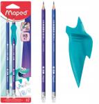 Maped Kidy Learn Finger Guide Hb grafitceruza hosszabbítóval, 2 db (853500)