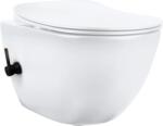 Deante Wc csésze bidé funkcióval, Peonia csaptelep, fehér, nero, CBP_6WNW (CBP 6WNW)