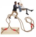  Hinta Felnőtteknek És Gyerekeknek 40 X 15.7 CM 150KG Állítható Kötél (ETKWN4691)