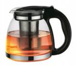 Orava Üveg teáskanna Orava 1, 5 l fekete Főzőkancsó (VK-150)