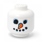 LEGO® Cutie depozitare L cap minifigurina LEGO - Om de zapada (40320823) - brickplanet