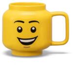 LEGO® Cana mare LEGO din ceramica - Cap de baiat fericit (41460806)