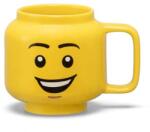 LEGO® Cana mica LEGO din ceramica - Cap de baiat fericit (40460806)