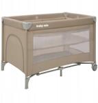 Baby Mix Utazóágy Baby Mix 60 x 120 cm bézs (8596164012932)