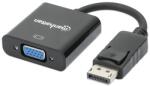 Manhattan Adaptor de cablu Manhattan - Cablu convertor DisplayPort-VGA, 15 cm, activ 151962 (151962)