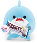 ZURU Snackles, Seria 2, Shark (Hershey, Cookie n Cream), jucărie de pluș moale și reconfortantă, cu o înălțime de 35 cm, cu snacks-uri licențiate (Shark) - 77573H (77573H)