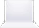 Neewer Tapet de fundal pliabil NEEWER 6 x 9FT / 1, 8 x 2, 8M Studio foto 100% poliester pur pentru fotografie, video și TV (numai fundal), alb - 10083666 (10083666)