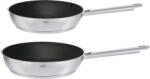 RÖSLE ELEGANCE Set de tigaie din 2 piese, tigai universale de inalta calitate cu acoperire antiaderenta ProCera robusta, 20 cm si 28 cm, otel inoxidabil 18/10, potrivit pentru inducție - 13363 (13363)