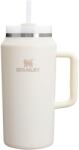 STANLEY 1913 Quencher H2.0 FlowState sticlă de băut cu pai 1.9L - Termo cană răcește timp de 15 ore - 60 de ore cu gheață - Se poate spăla în mașina de spălat vase - Termos fără BPA - Pahar de băut - Cream - 