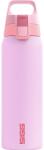SIGG - Sticlă izolată pentru băuturi - Termos Shield Therm One Multicolor Petal - băuturi carbogazoase - rezistent la scurgeri - lavabil în mașina de spălat vase - fără BPA - 90% oțel inoxidabil reciclat -