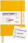 Leuchtturm1917 Calendar săptămânal 2027 Compoziție (B5) cu caiet - Jurnal german, floarea soarelui, ianuarie-decembrie 2027, prezentare generală săptămânală în stânga + pagină cu note în dreapta - 400041 (400041)