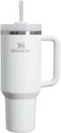 STANLEY Sticlă de băut STANLEY 1913 Quencher H2.0 Flowstate cu pai 1, 2L - Cană termo răcește 11 ore - Răcește 48 de ore cu gheață - Sticlă termos fără BPA - Cupă de băut din oțel inoxidabil - Frost - 1000001