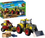Playmobil | Țară | Tractor mare cu răzuitor de cartofi | Set de tehnică agricolă cu încărcător frontal, funcție de sortare și multe accesorii | Pentru copii de la 4 ani | 72161