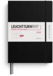 Leuchtturm1917 372771 Daily Calendar Master (A4+) 2026, negru, engleză (372771)