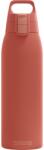 SIGG - Recipient izoterm - Termos Shield Therm One Eco Roșu băuturi carbogazoase - Etanș - Compatibil cu mașina de spălat vase - Fără BPA - 90% oțel inoxidabil reciclat - Roșu ruginiu - 1L - 6021.80 (6021.