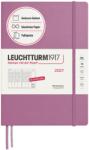 Leuchtturm1917 planificator săptămânal 2027 Compoziție (B5) - Germană, Dusty Rose, 254 x 178 mm, ianuarie-decembrie (12 luni), prezentare săptămânală cu grilă orară 7: 00-22: 00 per coloană, copertă cartonată, hârti