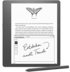 Amazon Certificat și recondiționat Kindle Scribe, primul Kindle cu funcție de scriere, cu display Paperwhite de 10, 2 inci și 300 ppi, cu stilou de calitate premium | 16 GB - C4A6T4 (B09W8KQ782) eReader