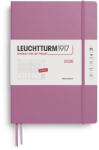 Leuchtturm1917 372754 Compoziție planificator săptămânal (B5) 2026, Dusty Rose, engleză (372754)