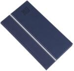 Realsystem Agendă de buzunar REALSYSTEM Kensington, format orizontal, alb, cu pagini albastre, 2027 (5711-74)