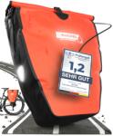 Büchel Geantă pentru biciclete Büchel pentru portbagaj I 25, 4 L - 100% impermeabil I cu mâner de transport și curea de umăr I Geantă pentru bicicletă suport pentru bagaje, geantă pentru portbagaj, genți pen