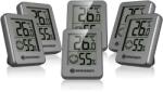 Bresser Set de 6 termometre higrometre Bresser - termometru digital de cameră pentru verificarea umidității interioare - 7000015MGU000 (7000015MGU000)
