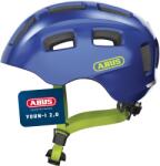 ABUS Casca de bicicleta ABUS Youn-I 2.0 - cu lumina pentru copii, adolescenti si adulti tineri - pentru fete si baieti - albastru (albastru stralucitor), marimea S - 40158 (40158)