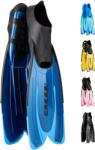 CRESSI Aripioare de înot Cressi Agua - Secțiune reglabilă pentru picior pentru scufundări - Aripioare scurte ergonomice Adulți și copii - Material rezistent pentru aripioare - Albastru - 35/36 - CA206343 (CA
