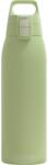 SIGG - Sticlă izolată pentru băuturi - Termos Shield Therm One Eco Green băuturi carbogazoase - Etanșă - Se poate spăla în mașina de spălat vase - Fără BPA - 90% oțel inoxidabil reciclat - Verde deschis - 
