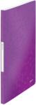 Leitz Cartelă de prezentare Leitz WOW în format A4, pachet de 10, fiecare cu 20 de buzunare transparente pentru 40 de coli, violet, WOW, 46310062 - 46310062-10 (46310062-10)