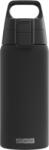 SIGG - Sticlă de băut izolată - Termos Shield Therm One Black - Băuturi carbogazoase - Etanșă - Se poate spăla în mașina de spălat vase - Fără BPA - 90% oțel inoxidabil reciclat - Negru - 0, 5L - 6056.30 (