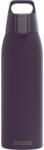 SIGG - Sticlă de băut izolată - Termos Shield Therm One Nocturne băuturi carbogazoase - Etanșă - Se poate spăla în mașina de spălat vase - Fără BPA - 90% oțel inoxidabil reciclat - Violet închis - 1L - 602