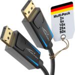 KabelDirekt - 8K și 4K DisplayPort-Kabel - 2x5m - v1.4, 240Hz - 1602 (1602)