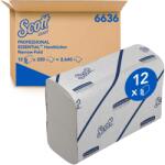 Scott prosoape de hârtie 6636, 2-straturi, prosoape de hârtie, 12x220 (6636)