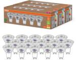 OSRAM Lămpi LED Osram de înaltă eficiență cu clasa de eficiență energetică A, pachet valoare cu 15 becuri, înlocuiește lămpile cu reflectoare convenționale de 50W, alb cald (2700K), E27, sticlă - 4099854298